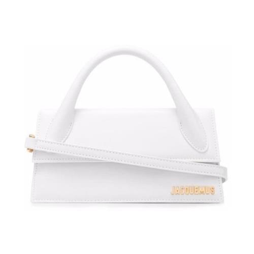 Jacquemus Le Chiquito Long Väska White, Dam