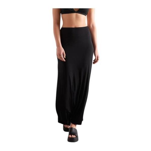 Aim'n Black Sheer Tech Skirt Black, Dam