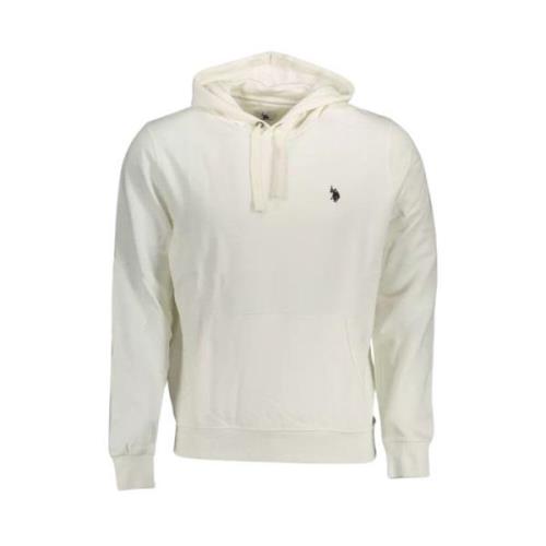 U.s. Polo Assn. Vit Bomull Huvtröja White, Herr