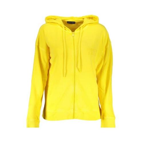 North Sails Gul Hoodie med Dragkedja Yellow, Dam