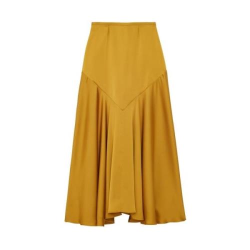 Ines De La Fressange Paris Velvette Skirt Yellow, Dam