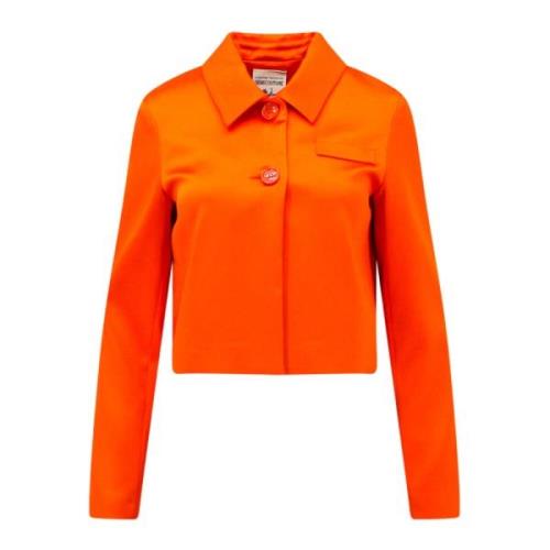 Semicouture Light Jackets Orange, Dam