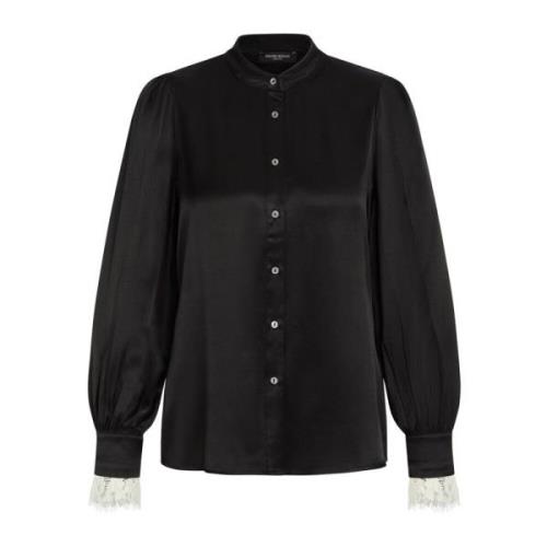 Bruuns Bazaar Elegant Women Berriesbbdura Svart Skjorta Black, Dam