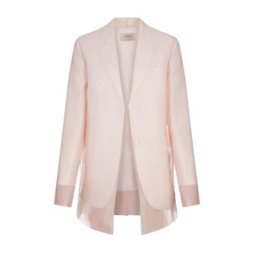 Sportmax Vit Acacia Blazer White, Dam