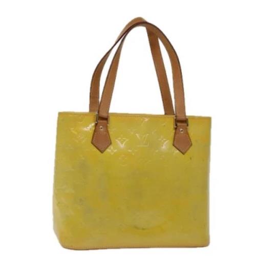 Louis Vuitton Vintage Pre-owned Laeder handvskor Yellow, Dam