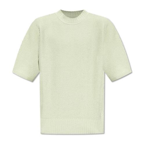 Issey Miyake Crew Neck T-shirt Green, Herr