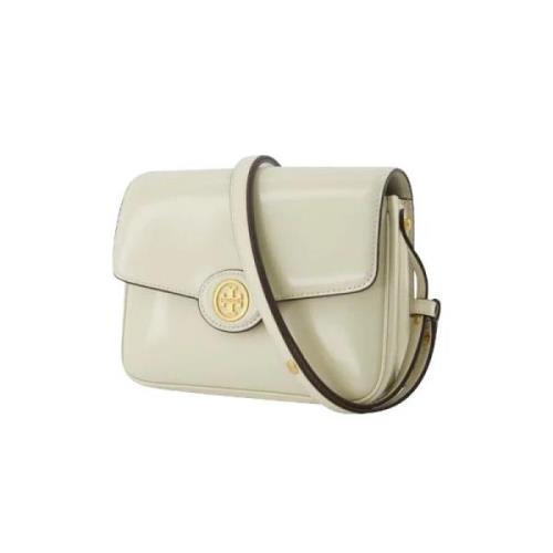 Tory Burch Laeder axelremsvskor White, Dam