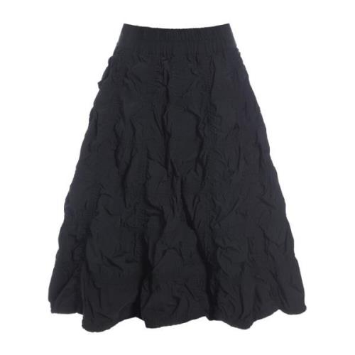 Bitte Kai Rand Puffy Poplin Kjol Svart Black, Dam