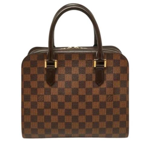 Louis Vuitton Vintage Pre-owned Canvas louis-vuitton-vskor Brown, Dam