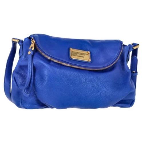 Marc Jacobs Pre-owned Pre-owned Laeder axelremsvskor Blue, Dam