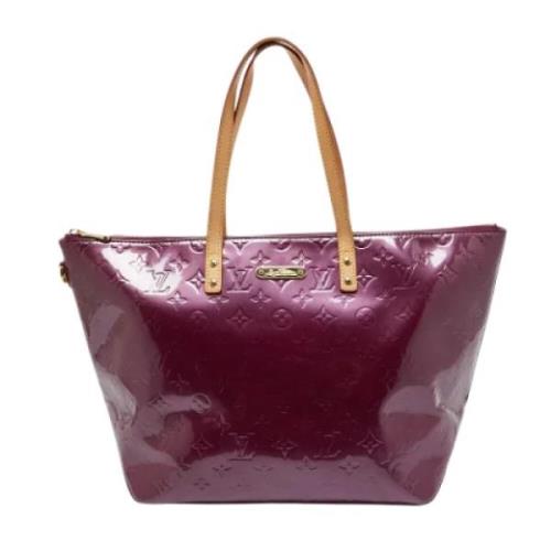 Louis Vuitton Vintage Pre-owned Laeder totevskor Purple, Dam