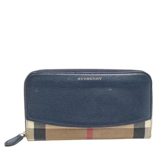 Burberry Vintage Pre-owned Canvas plnbcker Blue, Dam