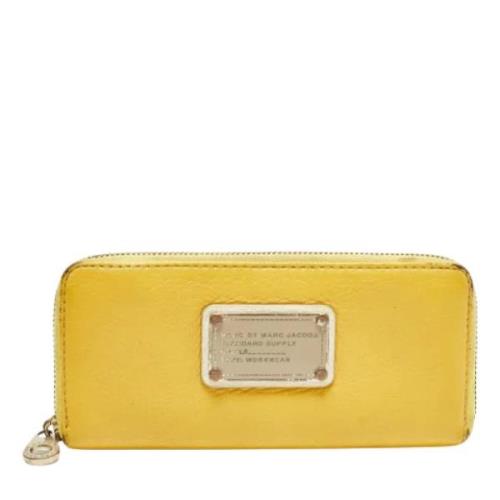 Marc Jacobs Pre-owned Pre-owned Laeder plnbcker Yellow, Dam