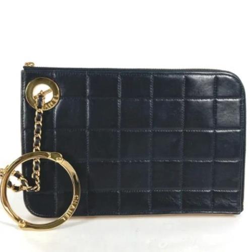 Chanel Vintage Pre-owned Laeder chanel-vskor Black, Dam