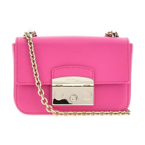 Furla Axelväskor Pink, Dam