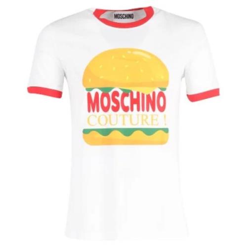 Moschino Pre-Owned Pre-owned Bomull toppar White, Herr