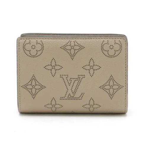 Louis Vuitton Vintage Pre-owned Laeder plnbcker Beige, Dam