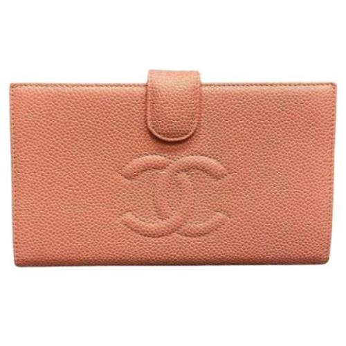 Chanel Vintage Pre-owned Laeder plnbcker Pink, Dam