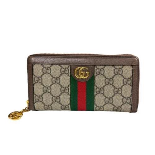 Gucci Vintage Pre-owned Tyg plnbcker Beige, Dam