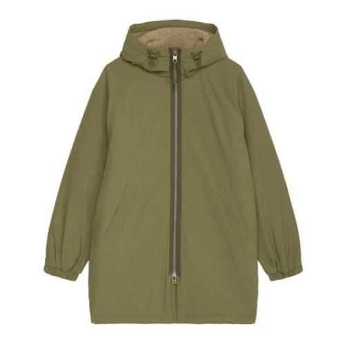 Marc O'Polo Vadderad parka regular Green, Herr