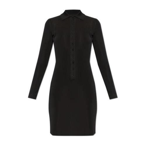 Tom Ford Figursydd klänning Black, Dam