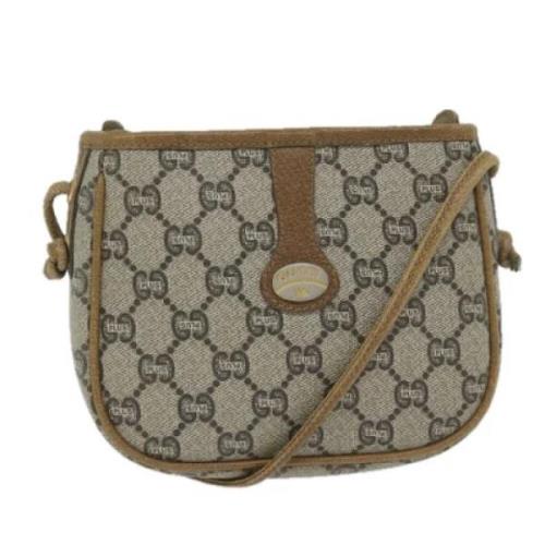 Gucci Vintage Pre-owned Laeder gucci-vskor Beige, Dam