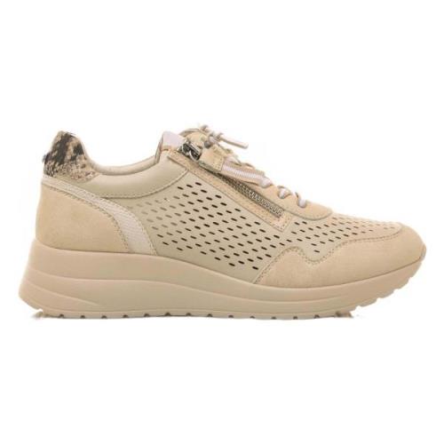 Mustang Lana-S Sneakers Beige, Dam