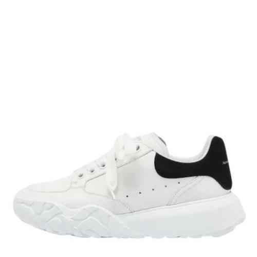 Alexander McQueen Pre-owned Pre-owned Tyg sneakers White, Herr