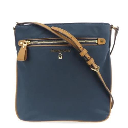 Michael Kors Pre-owned Pre-owned Nylon axelremsvskor Blue, Dam