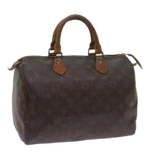 Louis Vuitton Vintage Pre-owned Canvas handvskor Brown, Dam