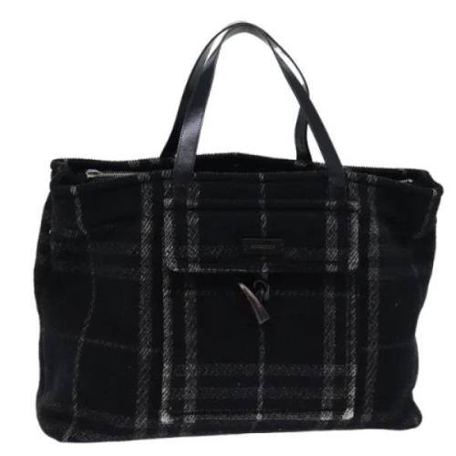 Burberry Vintage Pre-owned Ylle handvskor Black, Dam