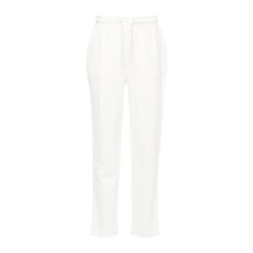 Emporio Armani Vita bomulls sweatpants White, Dam