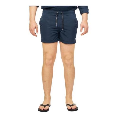 K-Way Snabbtorkande strandbadshorts Blue, Herr