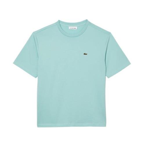 Lacoste Klassisk Rund Hals Kortärmad T-Shirt Green, Dam