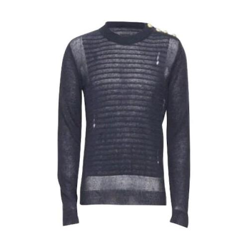 Balmain Tyg toppar Black, Dam