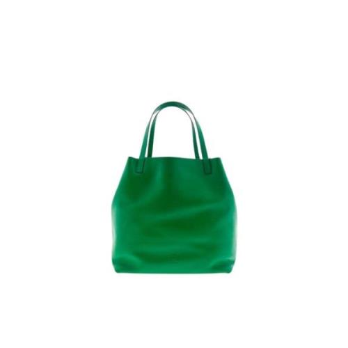 Carolina Herrera Matryoshka L Grön Läder Väska Green, Dam