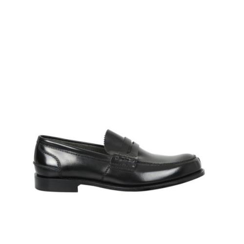 Church's Svarta Loafers - Tidlös och Stilfullt Val Black, Herr