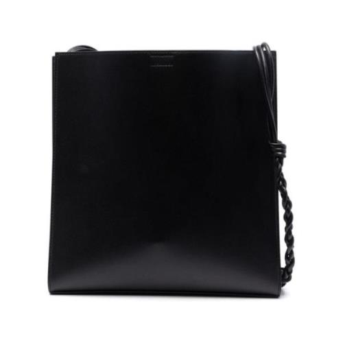 Jil Sander Svart Crossbody-väska Black, Herr