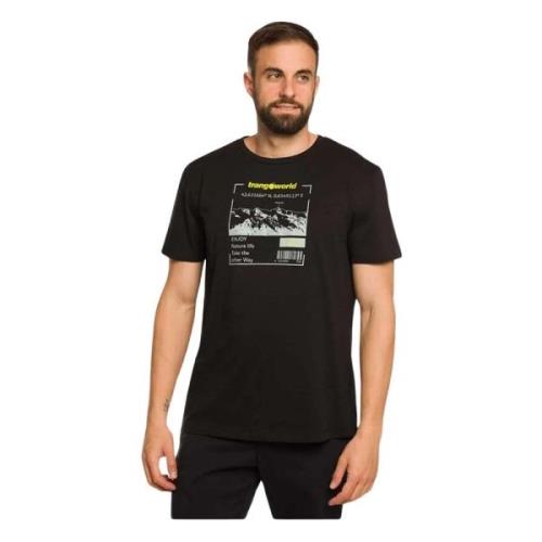 Trangoworld Aruca T-shirt Black, Herr