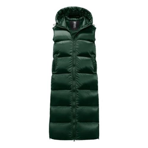 BomBoogie Pola Vest - Damdunväst i Bright Nylon Green, Dam