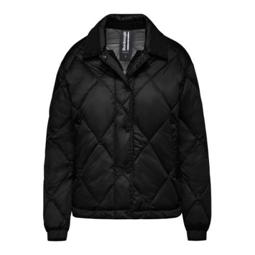 BomBoogie Down Jackets Black, Dam