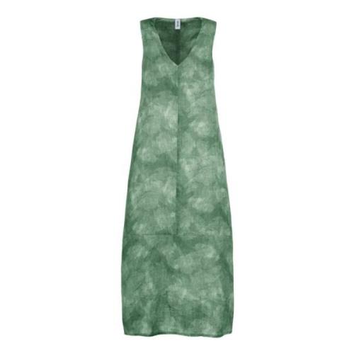 BomBoogie Maxi Dresses Green, Dam