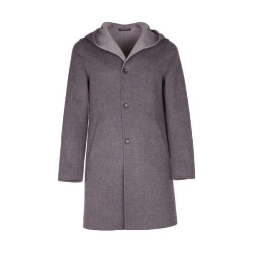 Loro Piana Melange Ull Parkas Gray, Herr