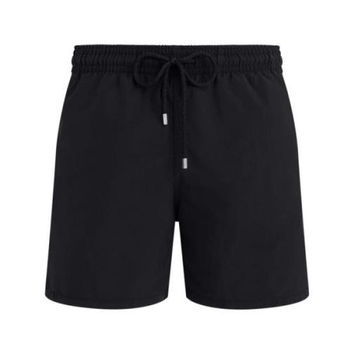 Vilebrequin Herr Solid Badshorts Black, Herr