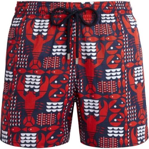 Vilebrequin Grafiska Hummer Badshorts för Herrar Multicolor, Herr