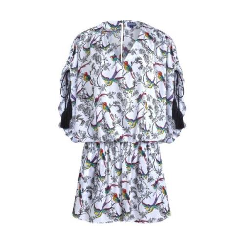 Vilebrequin Rainbow Birds Playsuit med V-ringning Multicolor, Dam