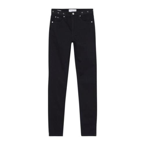 Calvin Klein Jeans Slim-fit Denim Jeans Black, Dam