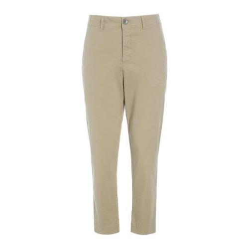 Bitte Kai Rand Klassiska Slim Fit Byxor Desert Beige, Dam