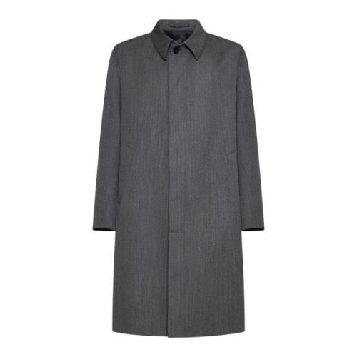 Lardini Elegant Gråa Kappor Gray, Herr