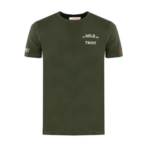 In Gold We Trust Grön Pusha T-shirt Green, Herr